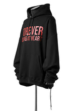 Load image into Gallery viewer, mastermind JAPAN SWEAT HOODIE / GLITTER LOGO (BLACK)