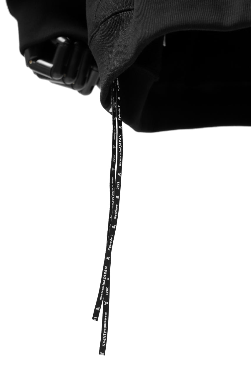 Load image into Gallery viewer, mastermind JAPAN SWEAT HOODIE / GLITTER LOGO (BLACK)