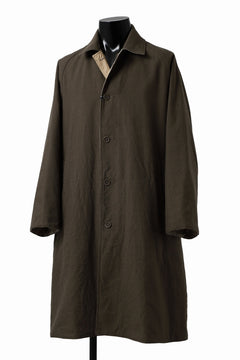 Load image into Gallery viewer, CAPERTICA REVERSIBLE MAC COAT / WASHABLE WOOL GABA & VENTILE COTTON WEATHER (GREY KHAKI)