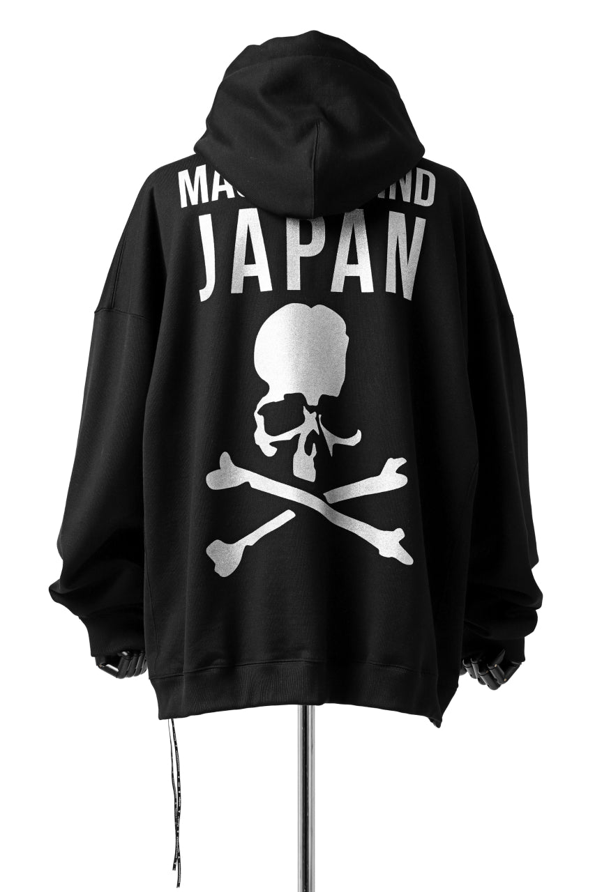 Load image into Gallery viewer, mastermind JAPAN SWEAT HOODIE / GLITTER LOGO (BLACK)