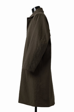 Load image into Gallery viewer, CAPERTICA REVERSIBLE MAC COAT / WASHABLE WOOL GABA & VENTILE COTTON WEATHER (GREY KHAKI)