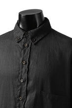 画像をギャラリービューアに読み込む, Aleksandr Manamis Long Box Pleat Shirt (BLACK)