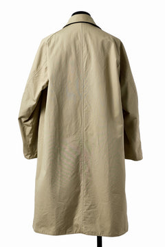 Load image into Gallery viewer, CAPERTICA REVERSIBLE MAC COAT / WASHABLE WOOL GABA & VENTILE COTTON WEATHER (GREY KHAKI)