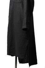 画像をギャラリービューアに読み込む, Aleksandr Manamis Long Box Pleat Shirt (BLACK)
