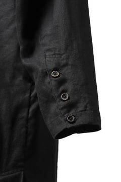 画像をギャラリービューアに読み込む, Aleksandr Manamis Long Box Pleat Shirt (BLACK)