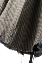 画像をギャラリービューアに読み込む, Aleksandr Manamis Mended Shirt (BROWN STRIPE)