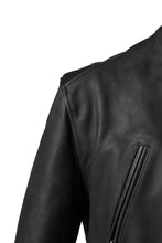 Load image into Gallery viewer, ierib exclusive single biker jacket / Nicolas Italy Vachetta (BLACK)