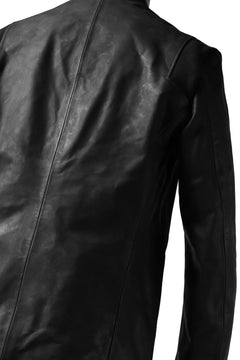 Load image into Gallery viewer, ierib exclusive single biker jacket / Nicolas Italy Vachetta (BLACK)