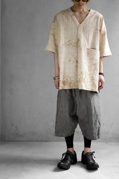 画像をギャラリービューアに読み込む, forme d'expression exclusive V Neck Scrub Shirt (Iced Tea)