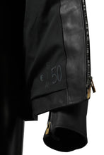 Load image into Gallery viewer, ierib exclusive single biker jacket / Nicolas Italy Vachetta (BLACK)