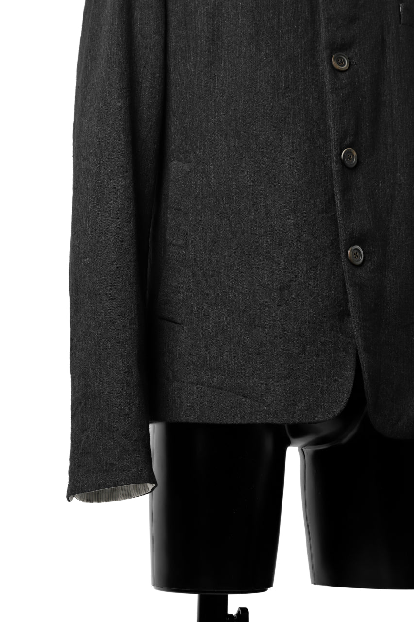 画像をギャラリービューアに読み込む, forme d'expression 5B Cropped Jacket (Off Black)