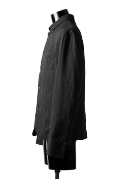 画像をギャラリービューアに読み込む, forme d'expression 5B Cropped Jacket (Off Black)