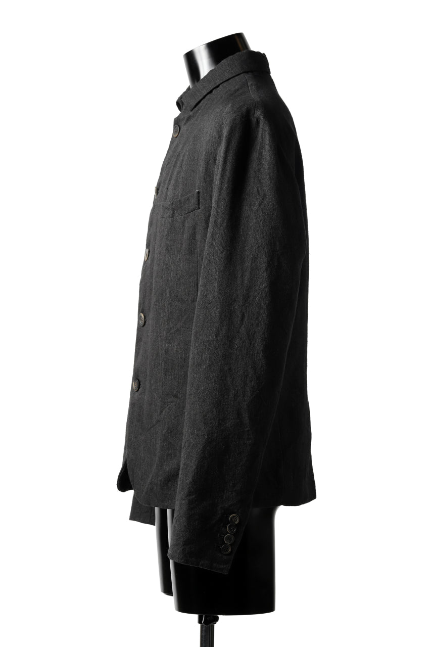画像をギャラリービューアに読み込む, forme d'expression 5B Cropped Jacket (Off Black)