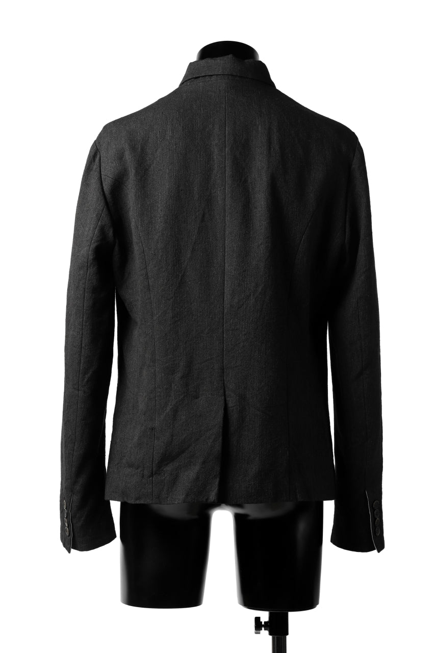 画像をギャラリービューアに読み込む, forme d'expression 5B Cropped Jacket (Off Black)
