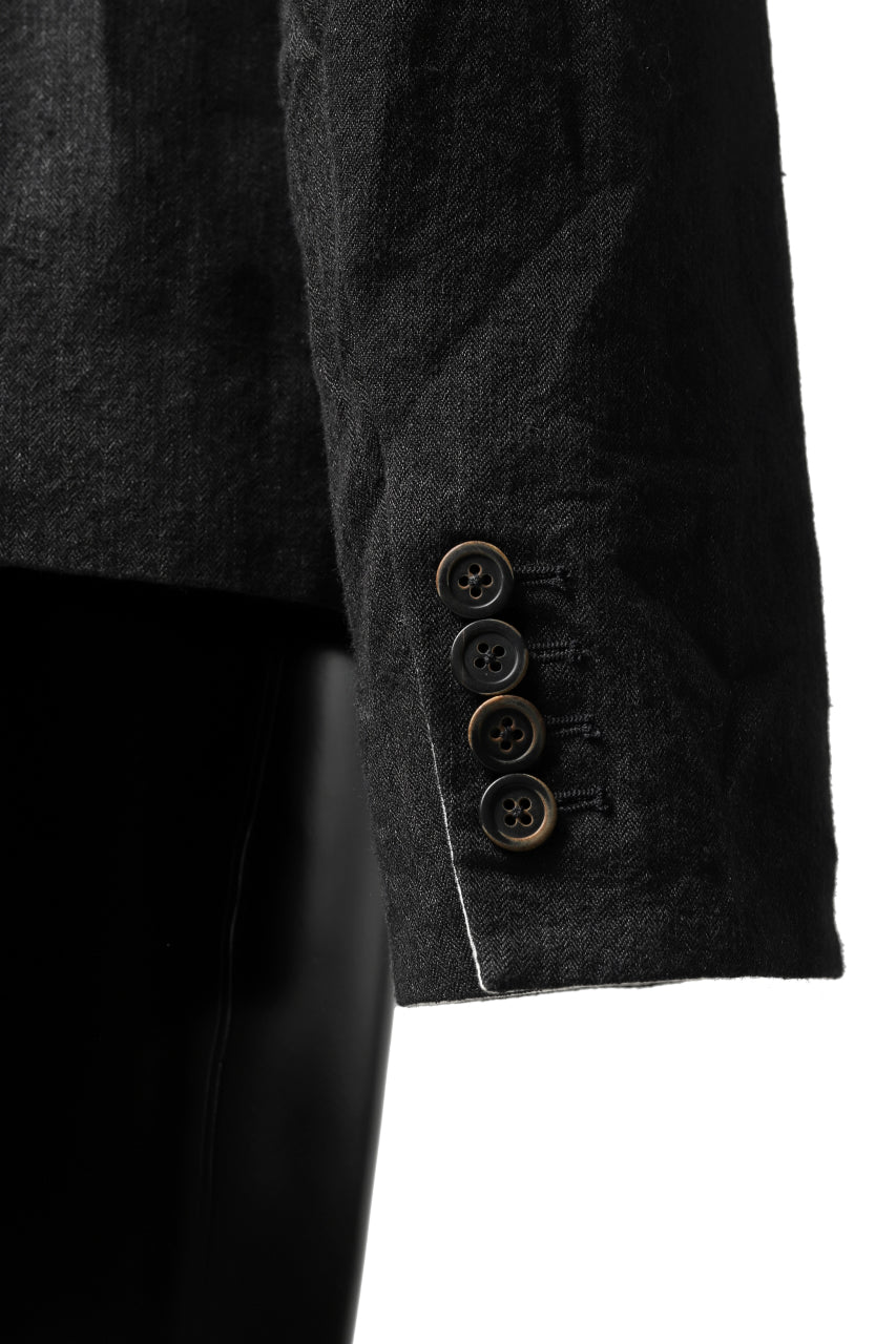forme d'expression 5B Cropped Jacket (Off Black)