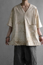画像をギャラリービューアに読み込む, forme d'expression exclusive V Neck Scrub Shirt (Iced Tea)