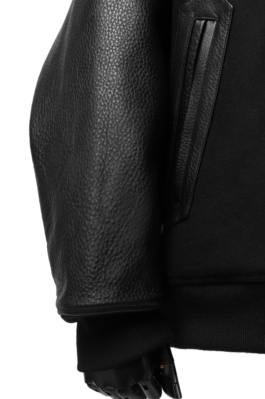 画像をギャラリービューアに読み込む, FACETASM "F" STADIUM JACKET (BLACK)