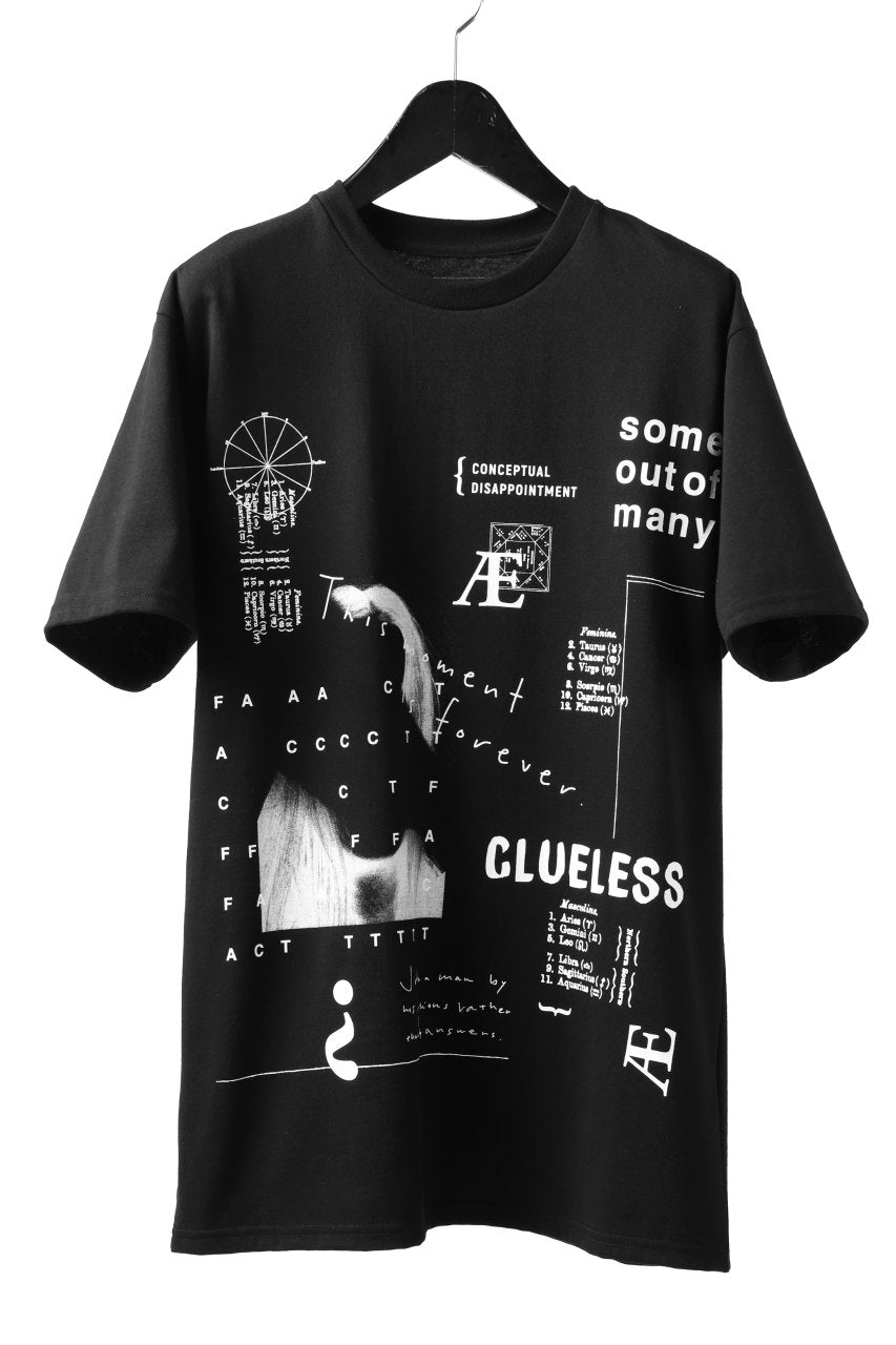 画像をギャラリービューアに読み込む, A.F ARTEFACT "SWALLOW" GRAPHIC TEE (BLACK)