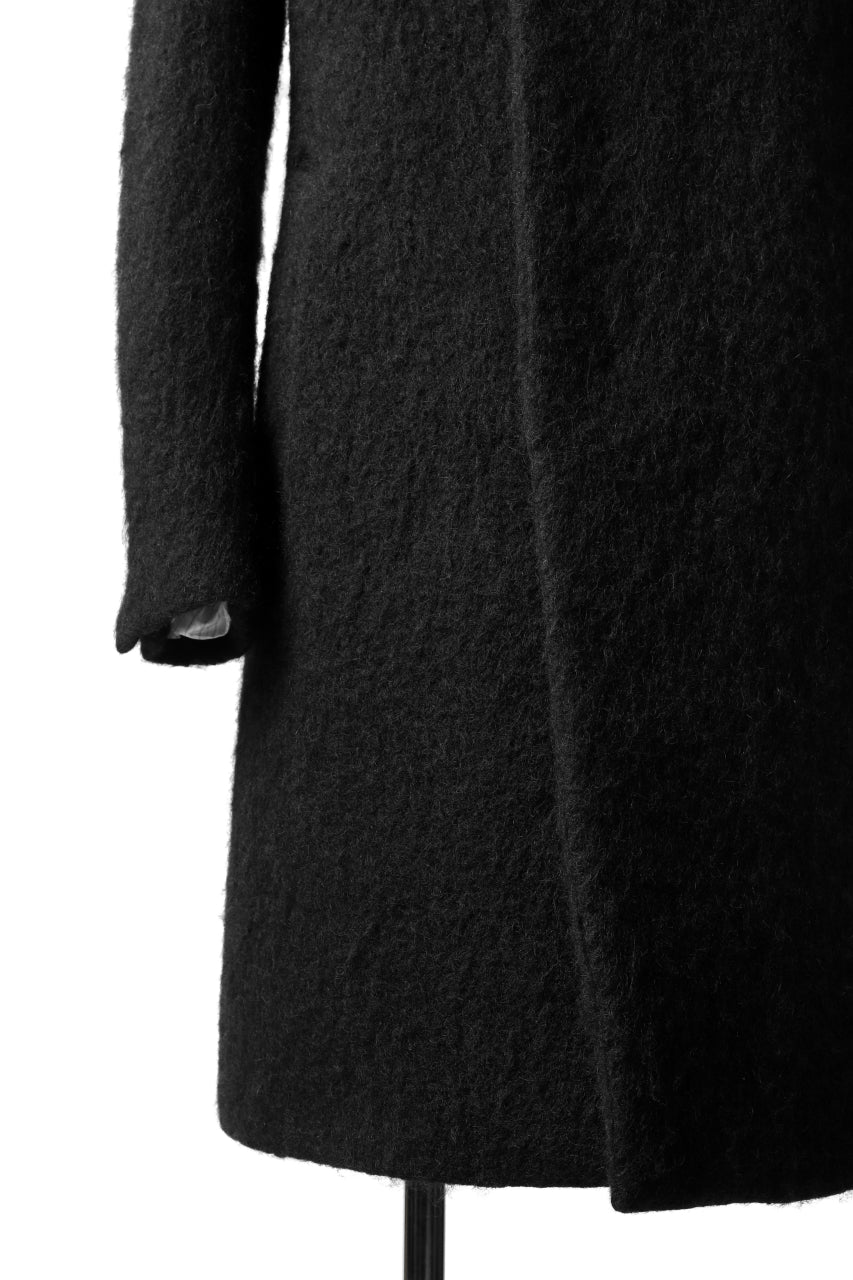 画像をギャラリービューアに読み込む, forme d'expression High Neck Warm Coat (Black)