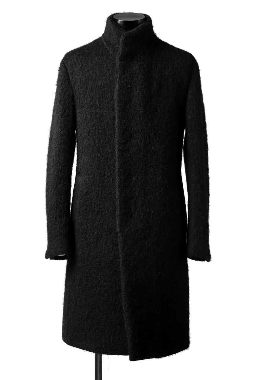 画像をギャラリービューアに読み込む, forme d'expression High Neck Warm Coat (Black)