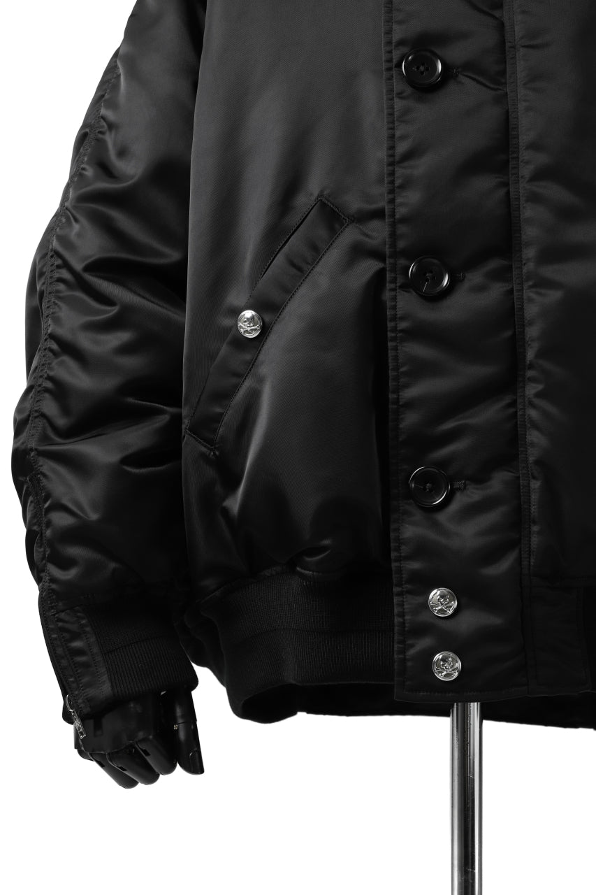 画像をギャラリービューアに読み込む, mastermind JAPAN N-2B HEAVY-ZONE FLIGHT JACKET (BLACK)