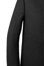 画像をギャラリービューアに読み込む, BORIS BIDJAN SABERI HIGH NECK MIDDLE COAT "COAT 1. MID-F0508M" (BLACK)