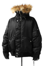 画像をギャラリービューアに読み込む, mastermind JAPAN N-2B HEAVY-ZONE FLIGHT JACKET (BLACK)