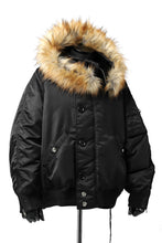 画像をギャラリービューアに読み込む, mastermind JAPAN N-2B HEAVY-ZONE FLIGHT JACKET (BLACK)