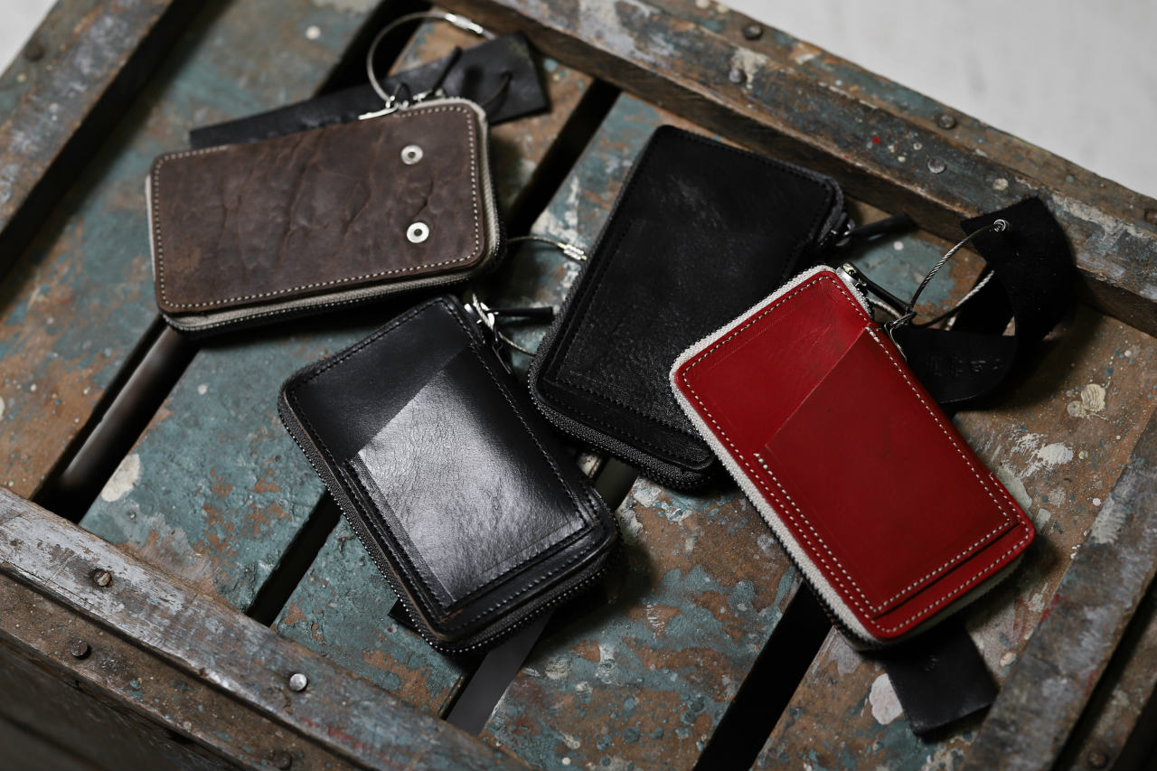 Portaille "Limited Made" ZIP KEY CASE / HORWEEN chromexcel (BLACK)
