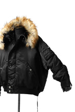 画像をギャラリービューアに読み込む, mastermind JAPAN N-2B HEAVY-ZONE FLIGHT JACKET (BLACK)