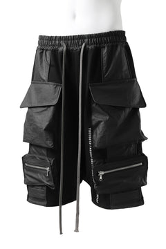 画像をギャラリービューアに読み込む, A.F ARTEFACT "BOXY" ARMY SARROUEL SHORTS / BomberHEAT® (BLACK)