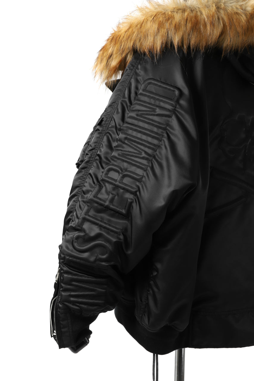 画像をギャラリービューアに読み込む, mastermind JAPAN N-2B HEAVY-ZONE FLIGHT JACKET (BLACK)
