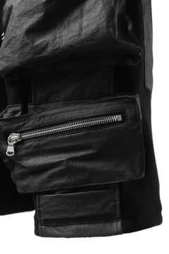 画像をギャラリービューアに読み込む, A.F ARTEFACT "BOXY" ARMY SARROUEL SHORTS / BomberHEAT® (BLACK)