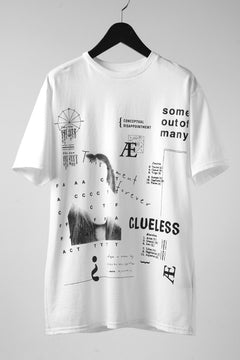 画像をギャラリービューアに読み込む, A.F ARTEFACT "SWALLOW" GRAPHIC TEE (WHITE)
