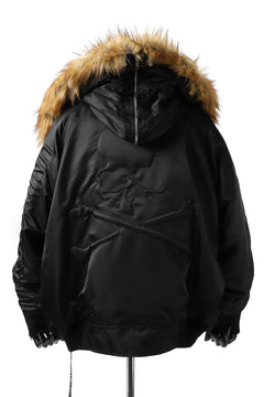 画像をギャラリービューアに読み込む, mastermind JAPAN N-2B HEAVY-ZONE FLIGHT JACKET (BLACK)