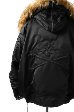 画像をギャラリービューアに読み込む, mastermind JAPAN N-2B HEAVY-ZONE FLIGHT JACKET (BLACK)