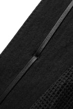 画像をギャラリービューアに読み込む, BORIS BIDJAN SABERI HIGH NECK MIDDLE COAT "COAT 1. MID-F0508M" (BLACK)