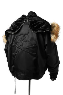 画像をギャラリービューアに読み込む, mastermind JAPAN N-2B HEAVY-ZONE FLIGHT JACKET (BLACK)