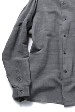 画像をギャラリービューアに読み込む, COLINA GARDENER SHIRT / SLUB SILK (SUMI DYED)