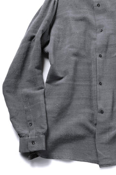 画像をギャラリービューアに読み込む, COLINA GARDENER SHIRT / SLUB SILK (SUMI DYED)