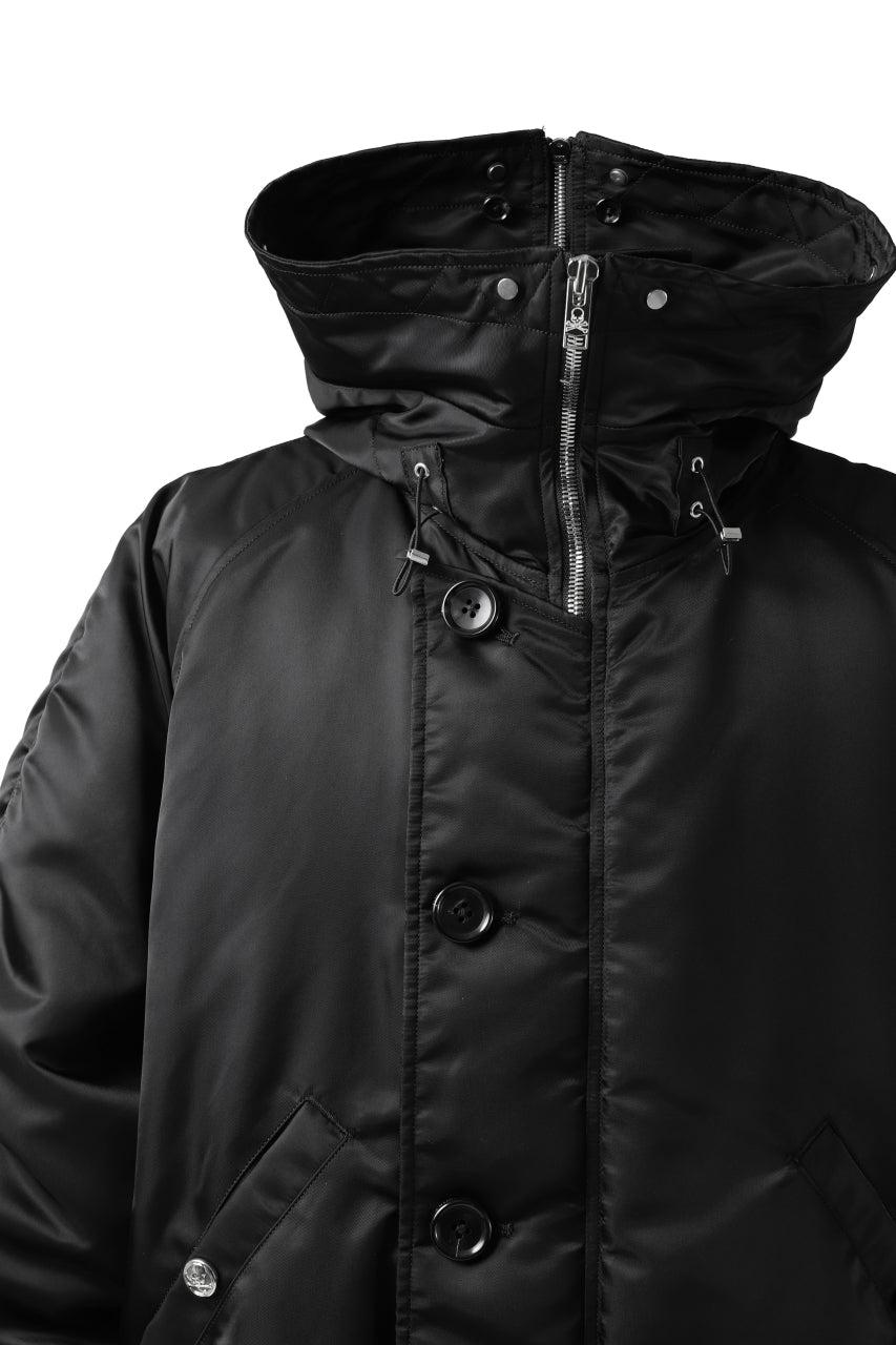 画像をギャラリービューアに読み込む, mastermind JAPAN N-2B HEAVY-ZONE FLIGHT JACKET (BLACK)
