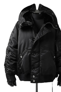 画像をギャラリービューアに読み込む, mastermind JAPAN N-2B HEAVY-ZONE FLIGHT JACKET (BLACK)