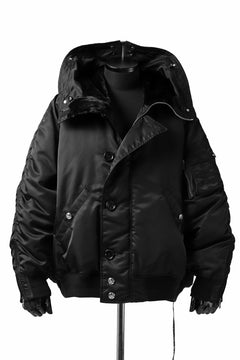 画像をギャラリービューアに読み込む, mastermind JAPAN N-2B HEAVY-ZONE FLIGHT JACKET (BLACK)