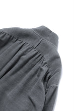 画像をギャラリービューアに読み込む, COLINA GARDENER SHIRT / SLUB SILK (SUMI DYED)