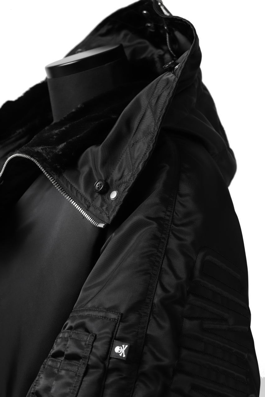 画像をギャラリービューアに読み込む, mastermind JAPAN N-2B HEAVY-ZONE FLIGHT JACKET (BLACK)