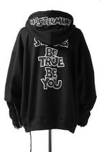 Load image into Gallery viewer, mastermind JAPAN HOODIE ZIP SWEAT JACKET / ROPE CODE (BLACK)