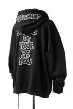 Load image into Gallery viewer, mastermind JAPAN HOODIE ZIP SWEAT JACKET / ROPE CODE (BLACK)