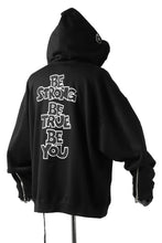 Load image into Gallery viewer, mastermind JAPAN HOODIE ZIP SWEAT JACKET / ROPE CODE (BLACK)