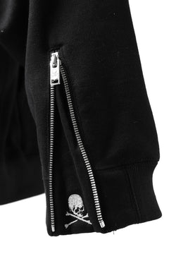 Load image into Gallery viewer, mastermind JAPAN HOODIE ZIP SWEAT JACKET / ROPE CODE (BLACK)