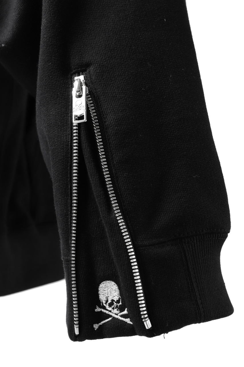 Load image into Gallery viewer, mastermind JAPAN HOODIE ZIP SWEAT JACKET / ROPE CODE (BLACK)